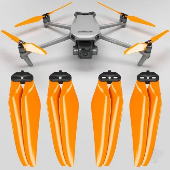Master Airscrew 9.4x5.3 STEALTH Multirotor Folding Propeller Set x4 Orange for DJI Mavic 3 — image 1 of 8