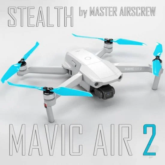 Master Airscrew 7.4x3.9 STEALTH Multirotor Propeller Set x4 Blue for DJI Mavic Air 2 — image 2 of 3