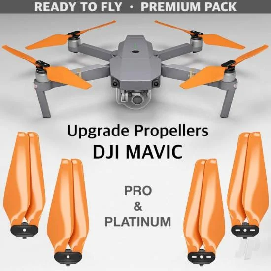 Master Airscrew MR-MC - 8.3x4.4 Prop F Set x4 Orange for DJI MAVIC — image 6 of 7