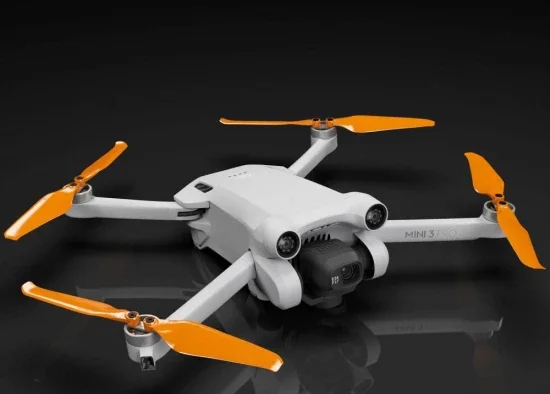 Master Airscrew DJI Mini 3 Pro/4 Pro STEALTH Upgrade Propellers - x4 Orange &mdash; image 3 of 6