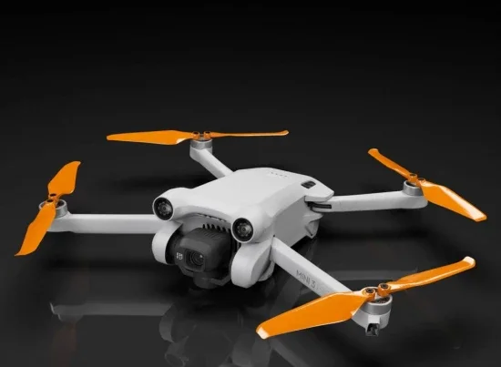 Master Airscrew DJI Mini 3 Pro/4 Pro STEALTH Upgrade Propellers - x4 Orange &mdash; image 5 of 6