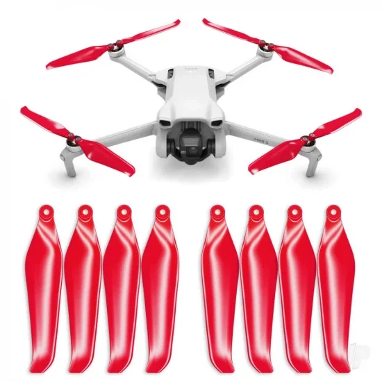 Master Airscrew DJI Mini 3 STEALTH Upgrade Propellers - x4 Red — image 1 of 7