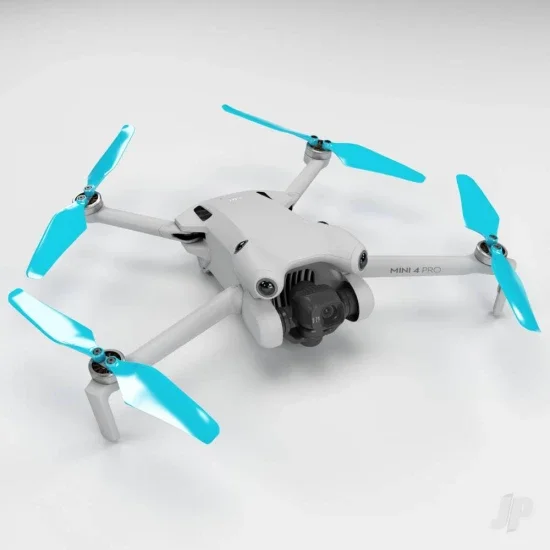 Master Airscrew DJI Mini 4 / 3 Pro SUPER STEALTH Upgrade Propellers - x4 Blue — image 5 of 7