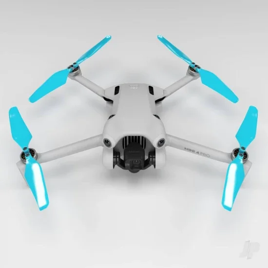 Master Airscrew DJI Mini 4 / 3 Pro SUPER STEALTH Upgrade Propellers - x4 Blue — image 6 of 7