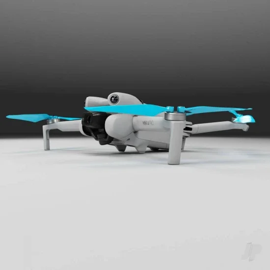 Master Airscrew DJI Mini 4 / 3 Pro SUPER STEALTH Upgrade Propellers - x4 Blue — image 7 of 7