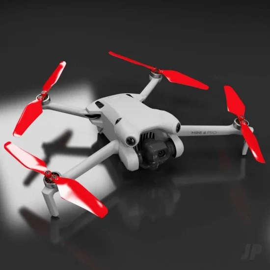 Master Airscrew DJI Mini 4 / 3 Pro SUPER STEALTH Upgrade Propellers - x4 Red — image 3 of 7