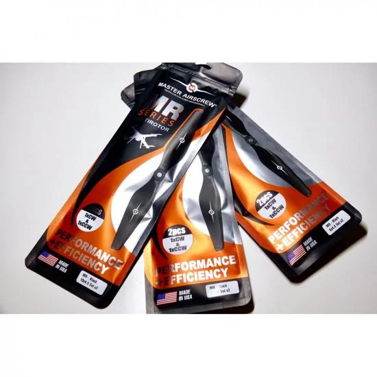 Master Airscrew MR - 8x4.5 Propeller Set x2 Black — image 4 of 5
