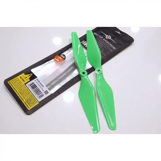Master Airscrew MR - 9x4.5 Propeller Set x2 Green — image 4 of 5