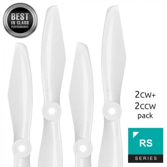 Master Airscrew RS-FPV Racing - 5x4.5 Prop Set x4 White — image 2 of 5