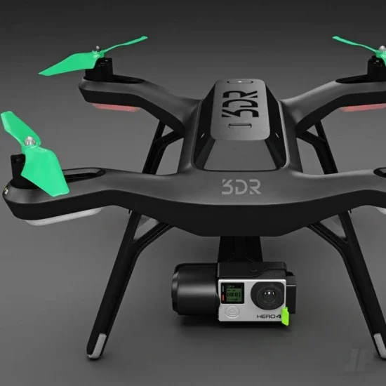 Master Airscrew MR-SL - 10x4.5 Prop C Set x4 Black, Built-in Nut for 3DR SOLO — image 4 of 10