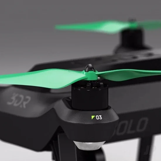 Master Airscrew MR-SL - 10x4.5 Prop C Set x4 Green, Built-in Nut for 3DR SOLO — image 4 of 7