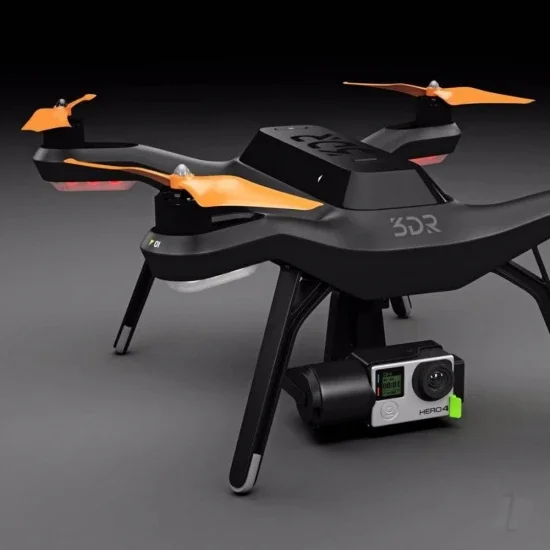 Master Airscrew MR-SL - 10x4.5 Prop C Set x4 Orange, Built-in Nut for 3DR SOLO — image 6 of 10