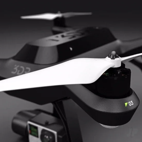 Master Airscrew MR-SL - 10x4.5 Prop C Set x4 Orange, Built-in Nut for 3DR SOLO — image 4 of 10