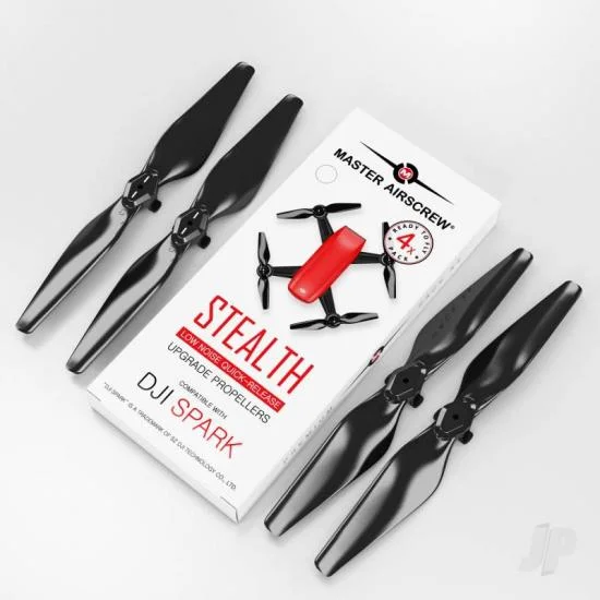 Master Airscrew MR-SPARK - 4.7x2.9 Prop Set x4 Black — image 2 of 5