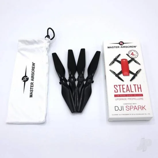 Master Airscrew MR-SPARK - 4.7x2.9 Prop Set x4 Black — image 3 of 5