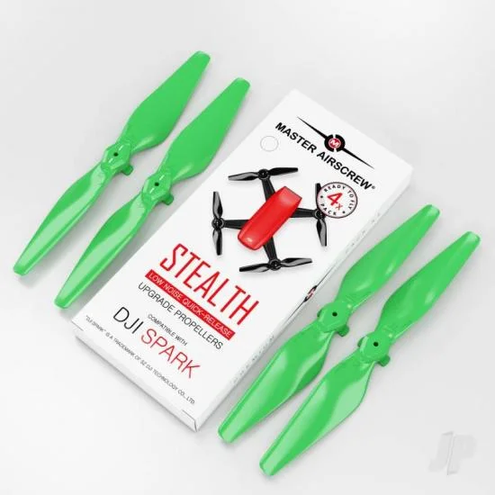Master Airscrew MR-SPARK - 4.7x2.9 Prop Set x4 Green — image 2 of 9