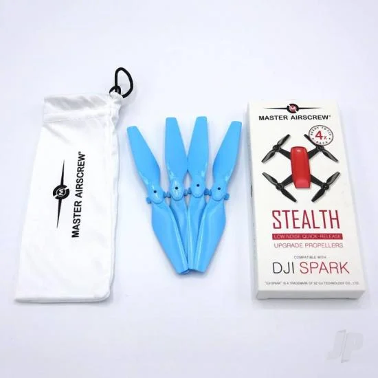 Master Airscrew MR-SPARK - 4.7x2.9 Prop Set x4 Blue — image 8 of 10