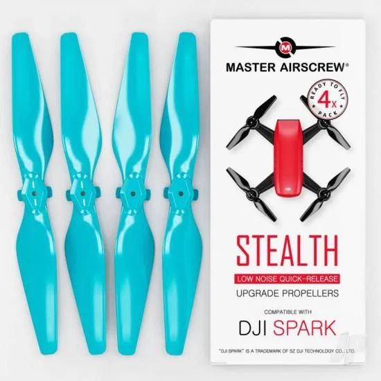 Master Airscrew MR-SPARK - 4.7x2.9 Prop Set x4 Blue — image 1 of 10