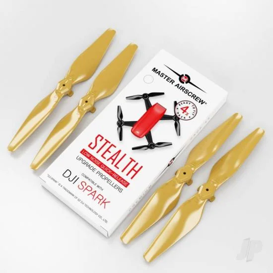 Master Airscrew MR-SPARK - 4.7x2.9 Prop Set x4 Yellow — image 9 of 10