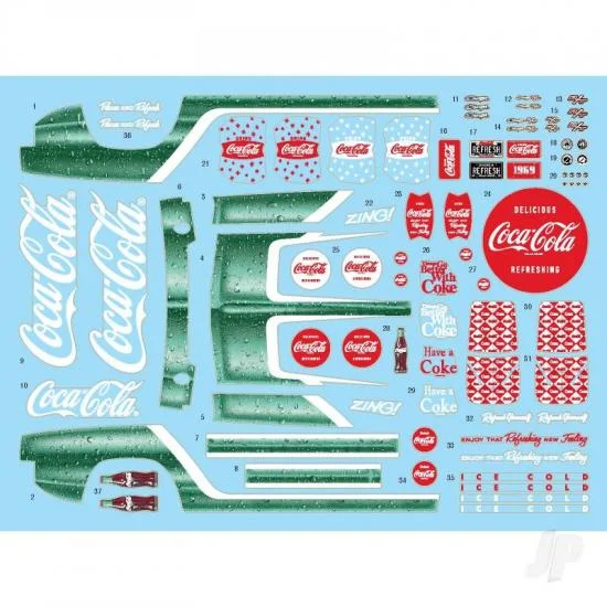 MPC 1969 Dodge Charger RT (Coca Cola) Snap (2T) — image 6 of 11