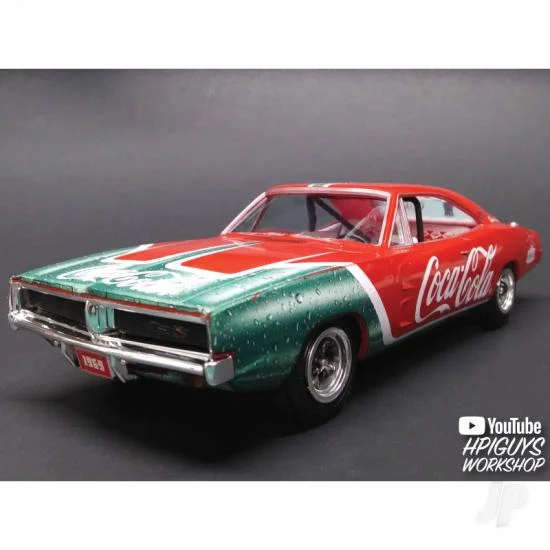 MPC 1969 Dodge Charger RT (Coca Cola) Snap (2T) — image 4 of 11