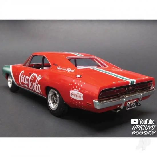 MPC 1969 Dodge Charger RT (Coca Cola) Snap (2T) — image 3 of 11