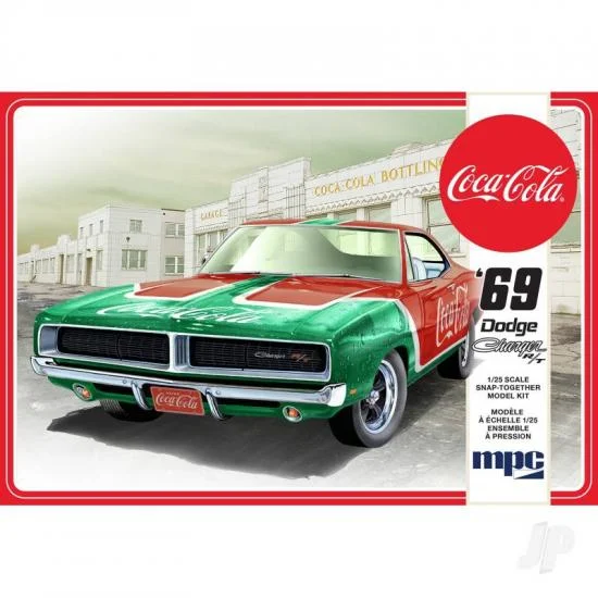 MPC 1969 Dodge Charger RT (Coca Cola) Snap (2T) — image 1 of 11