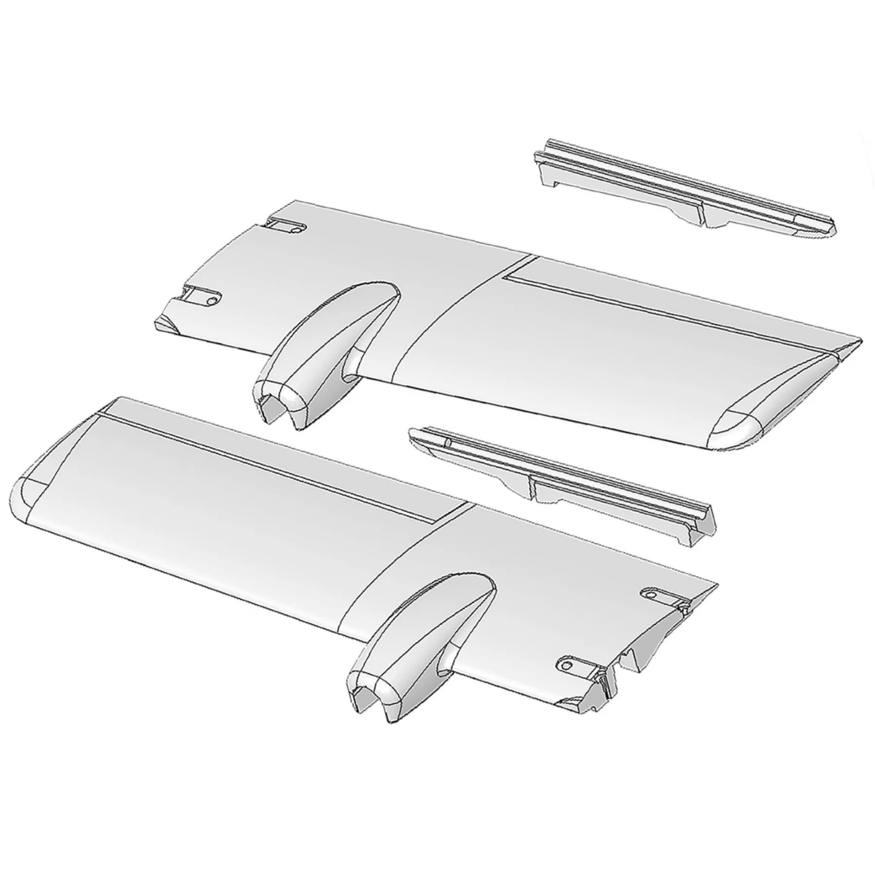 Multiplex Wing Panels TwinStar II – MPX224172