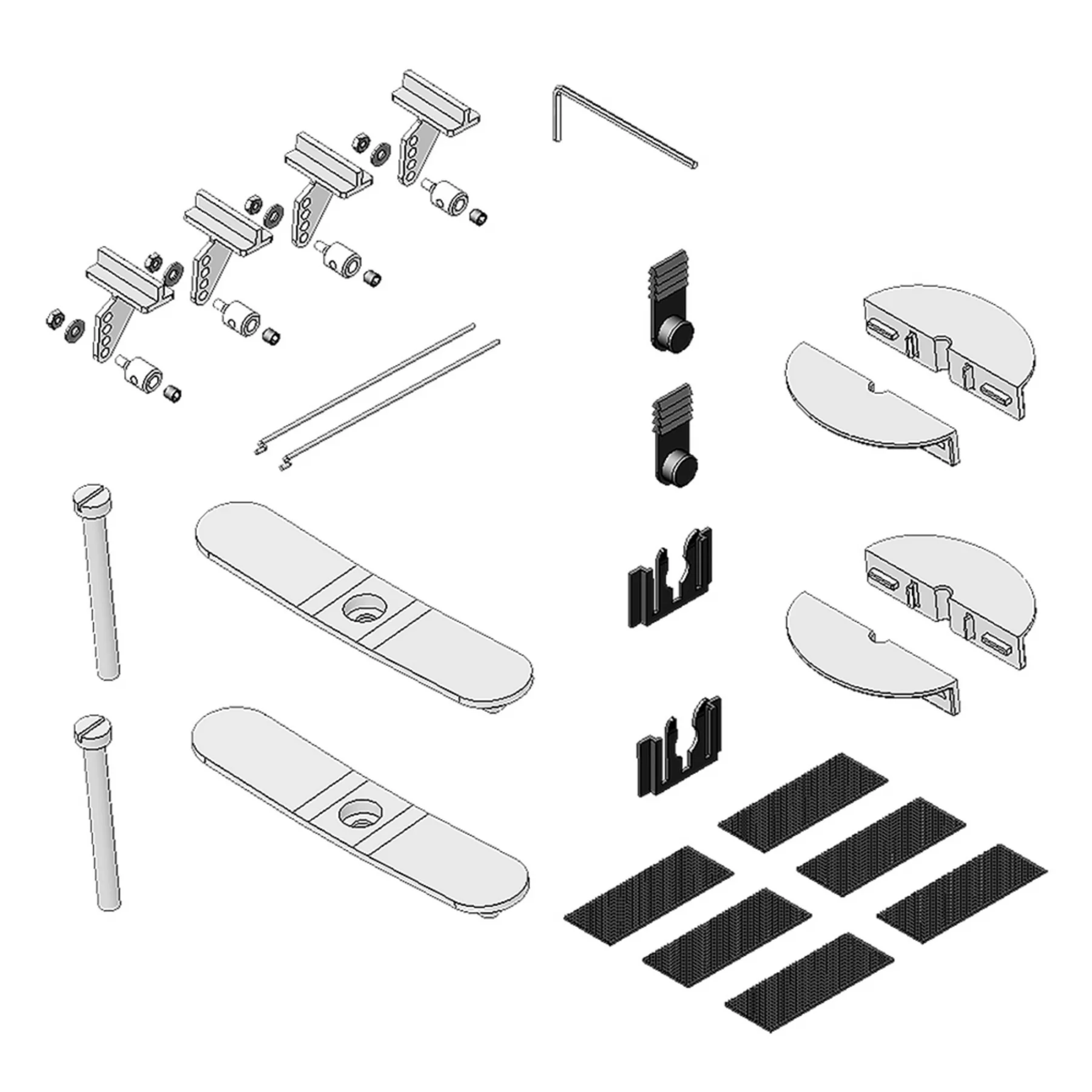 Multiplex Small Parts Set TwinStar II (MPX224174)