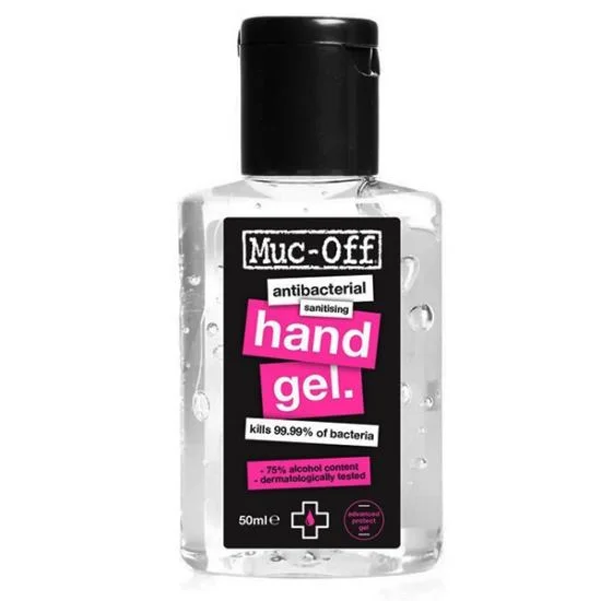 MIP Muc-Off Antibacterial Sanitising Hand Gel 50Ml — image 1 of 2