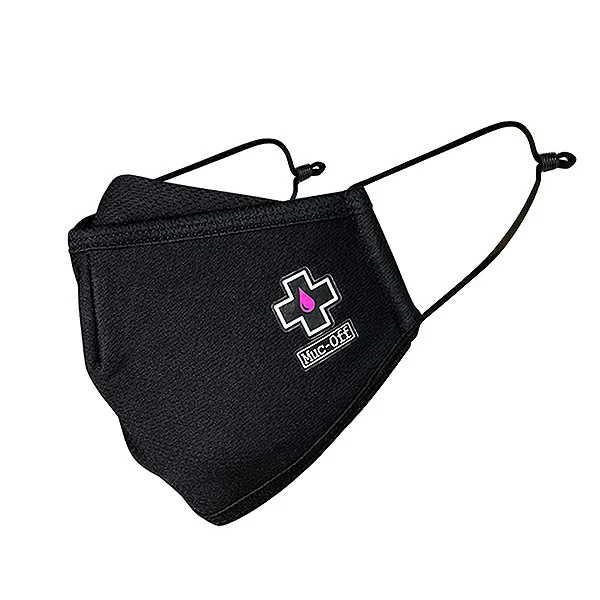 CML Racing Muc-Off Reuseable Face Mask Black - Small