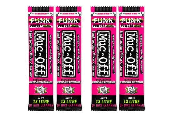 CML Racing Muc-Off Punk Powder Cleaner 4 Pack (Makes 4L Of Nano Tech) &mdash; image 2 of 4
