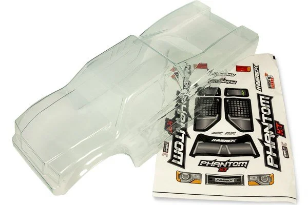 Maverick Phantom Clear Lexan Phantom Truck Body - W/ Decal Sheet — image 3 of 3