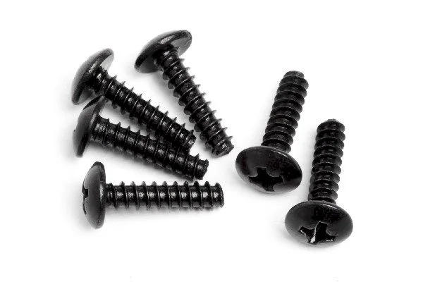 Round Head Screw M3X12mm (6Pcs) — image 2 of 2