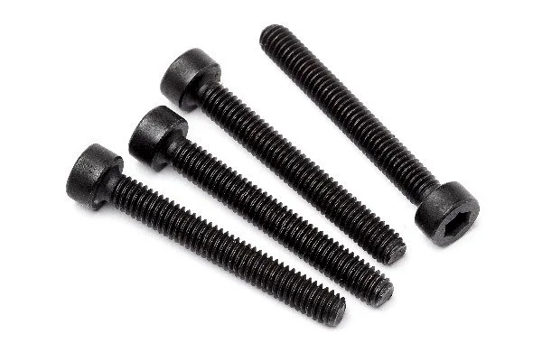 Button Head Screw M4x30mm 4 Pcs &mdash; image 2 of 2