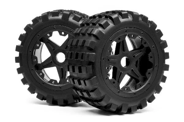Maverick Blackout XB Rear Tyres Pre Mounted on Wheels - 1 Pair &mdash; image 2 of 2