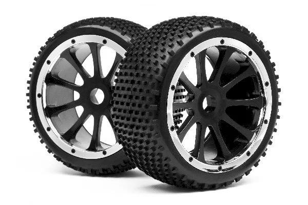 Maverick Blackout ST Tyres Pre Mounted on Wheels - 1 Pair — image 2 of 2