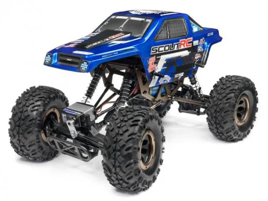 Maverick Painted Scout RC Bodyshell Blue W/Decals — image 2 of 5