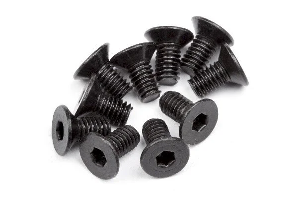 Flat Head Screw M4x8mm (12 Pcs) — image 2 of 2