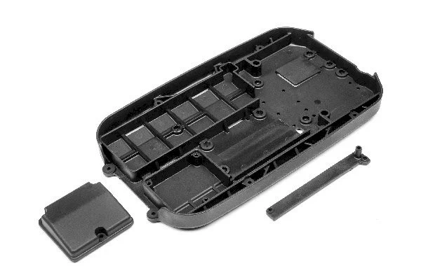 Maverick Chassis Tub With Receiver Box Lid + Wire Cover — image 2 of 2