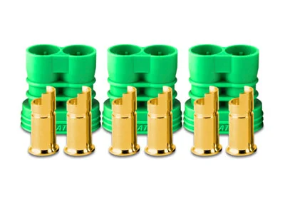 Castle Creations Polarized Bullet Connectors - 6 Females, 3 Housings - 6.5mm — image 1 of 3