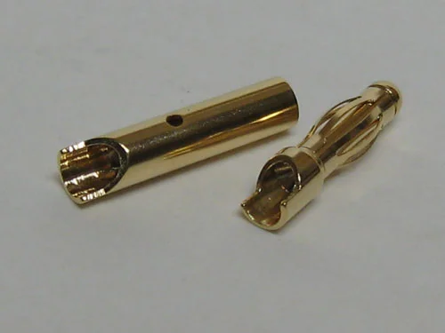 4.0mm Gold Connector Set 2prs — image 3 of 4