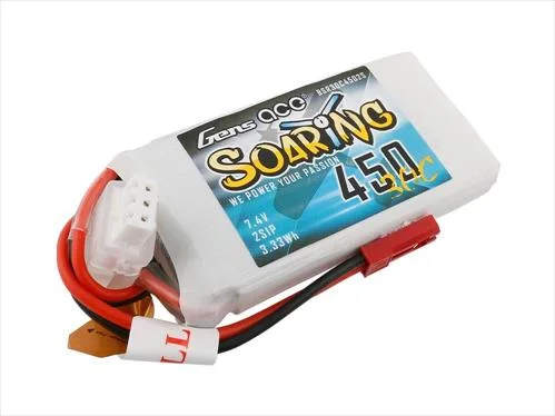Li-Po 2S 7.4V 450mAh 30C Soaring with BEC — image 1 of 3