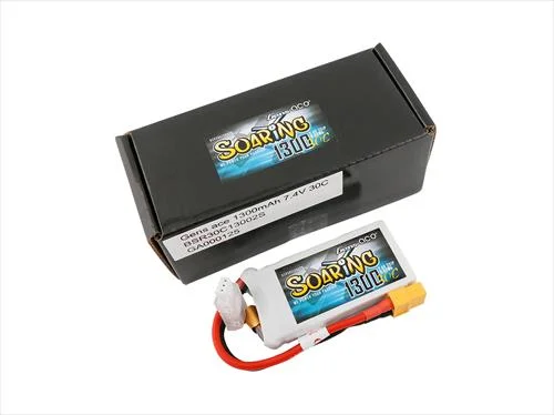 Gens Ace Soaring Series LiPo - 2S 7.4V 1300mAh 30C Soaring - XT60 &mdash; image 3 of 3
