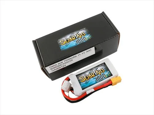 Gens Ace Soaring Series LiPo - 3S 11.1V 1000mAh 30C - XT60 — image 3 of 3