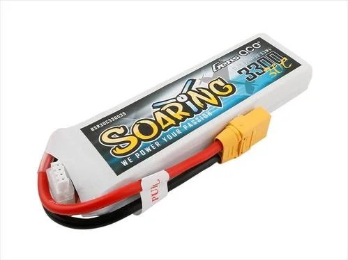 Gens Ace Soaring Series LiPo - 3S 11.1V 3300mAh 30C - XT90 — image 1 of 3