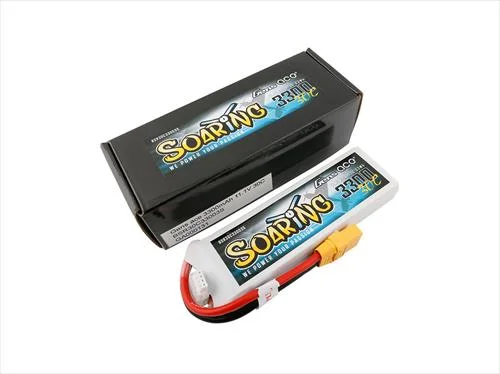 Gens Ace Soaring Series LiPo - 3S 11.1V 3300mAh 30C - XT90 — image 3 of 3