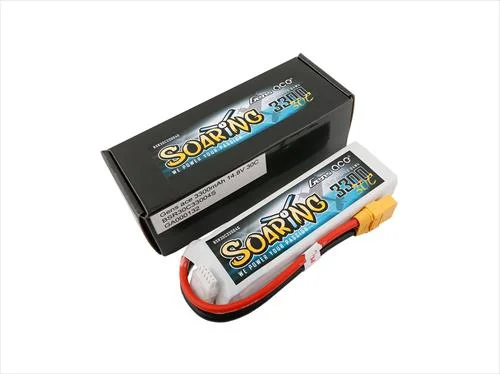 Gens Ace Soaring LiPo - 4S 14.8V 3300mAh 30C with XT90 &mdash; image 3 of 3
