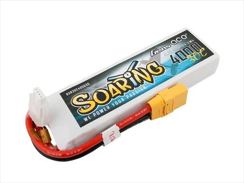 Gens Ace Soaring Series LiPo - 3S 11.1V 4000mAh 30C - XT90 — image 1 of 3