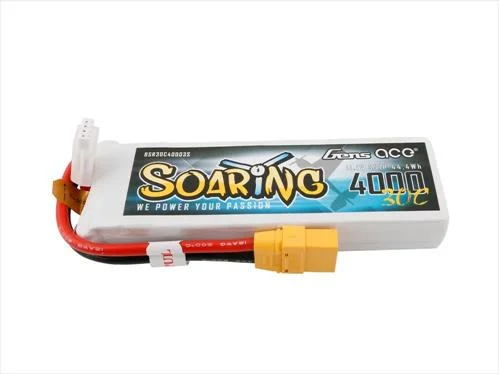 Gens Ace Soaring Series LiPo - 3S 11.1V 4000mAh 30C - XT90 — image 2 of 3
